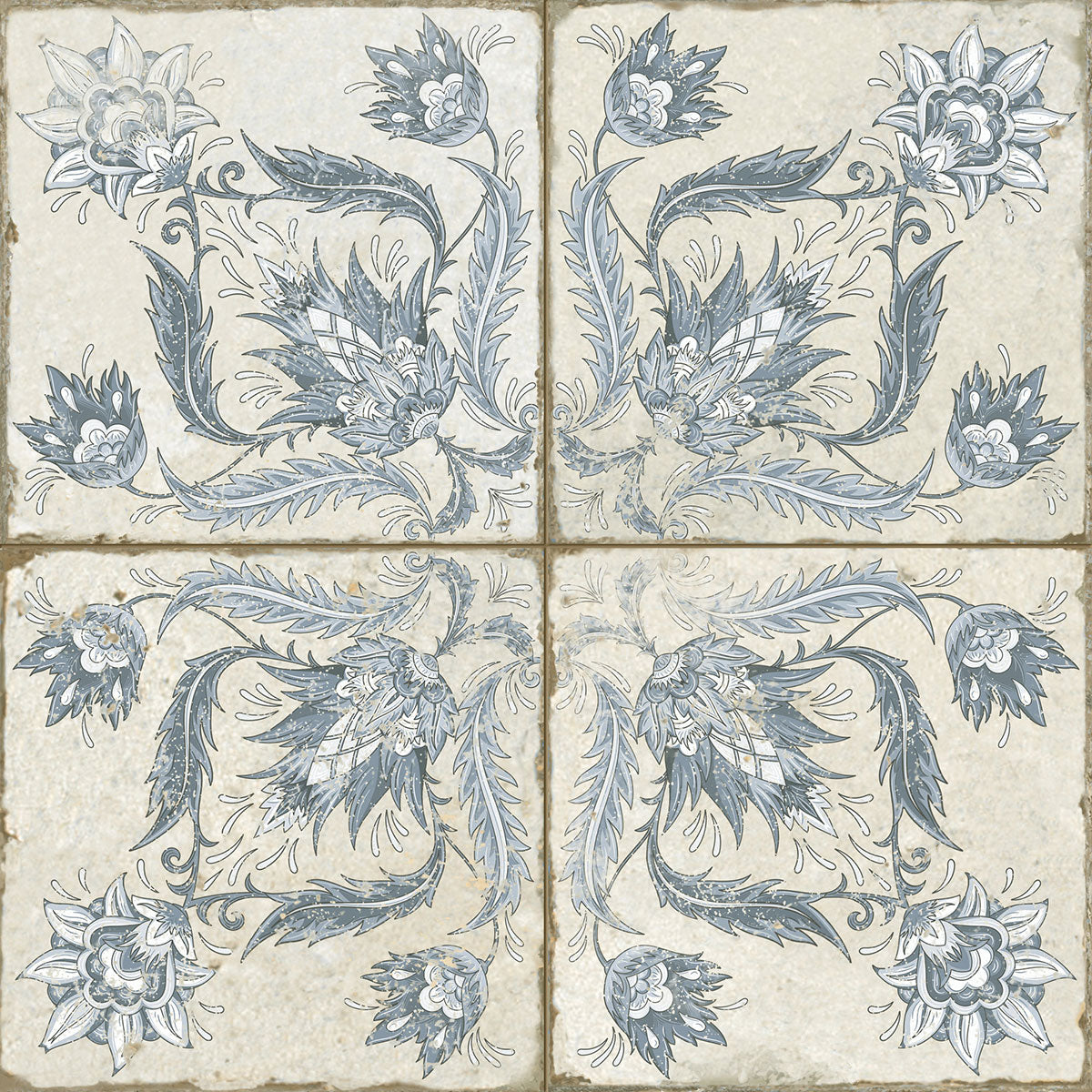 FS Ivy Blue Natural Tile 45 x 45cm