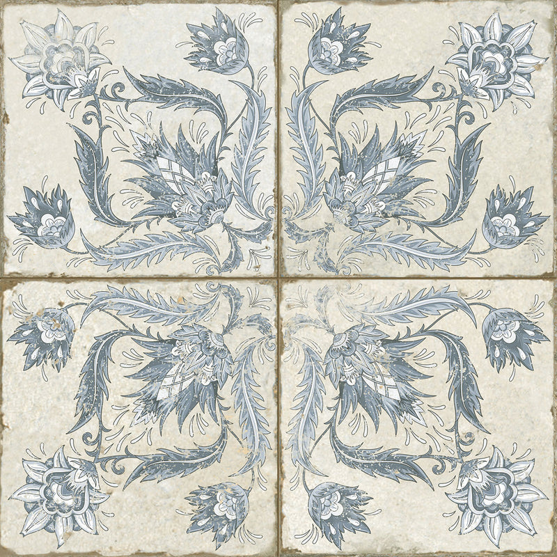 FS Ivy Blue Natural Tile 45 x 45cm