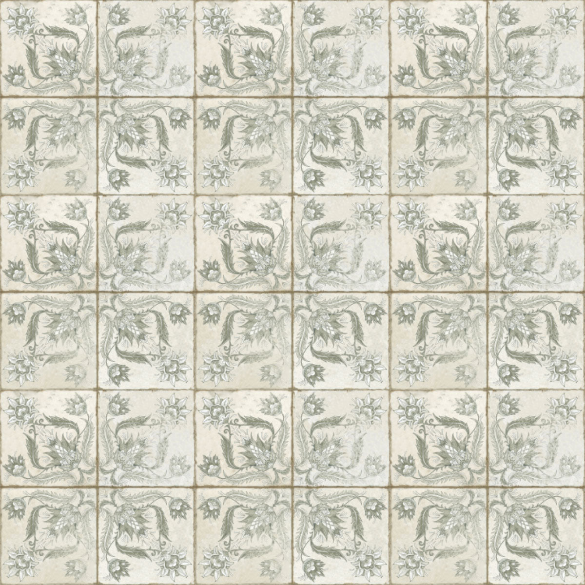 FS Ivy Sage Natural Tile 45 x 45cm