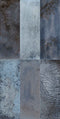 FS Raku Blue Decor Wall Tile 20x40cm Matte vertical