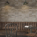 FS Raku Cream Decor Wall Tile 20x40cm Matte Lifestyle