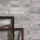 FS Raku Silver Decor Wall Tile 20x40cm Matte Lifestyle
