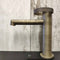 gessi anello basin mixer tap antique brass