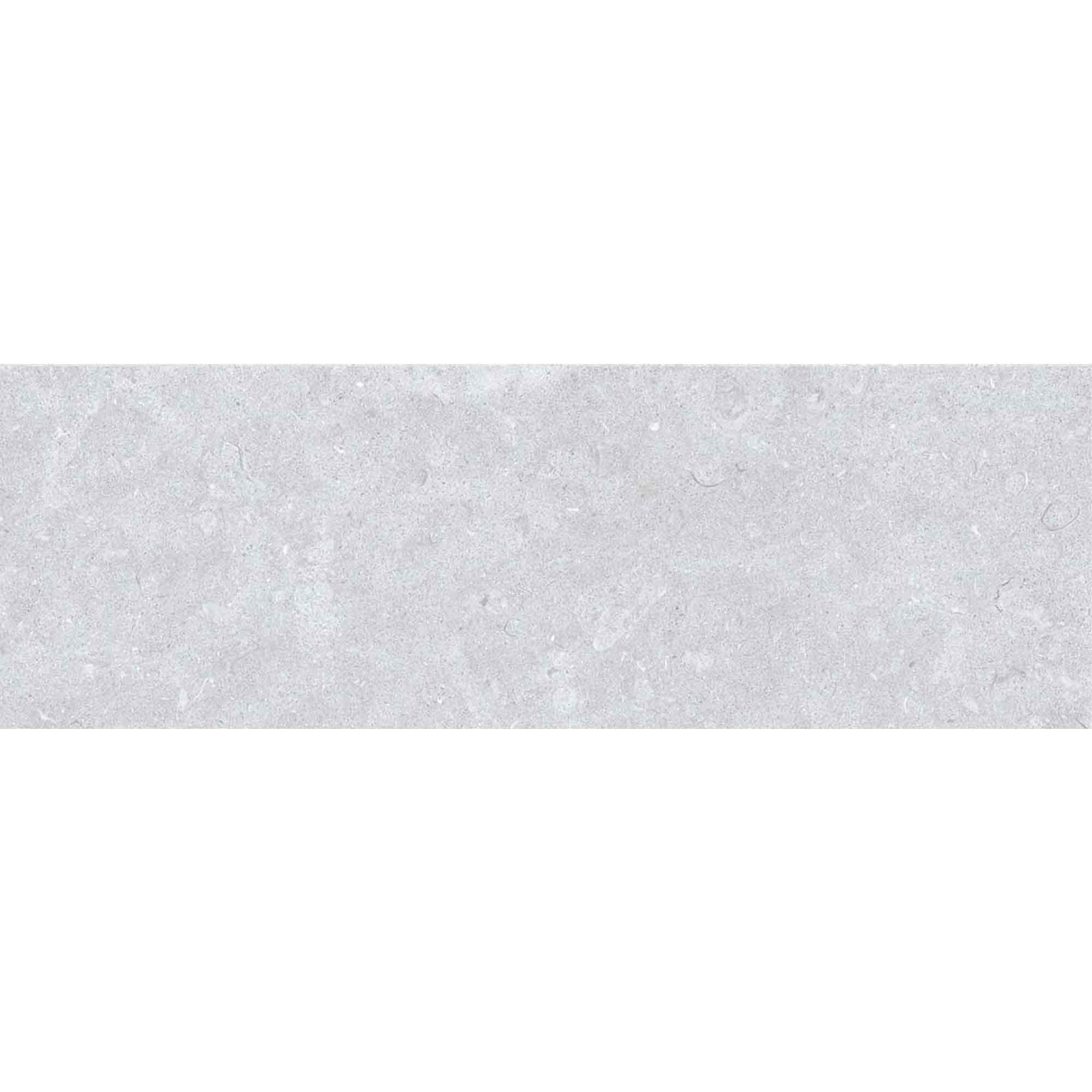 Ghent Silver Stone Effect Ceramic Wall Tile 33x100cm Matte