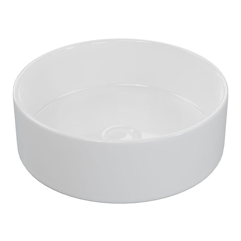 giro countertop round basin white