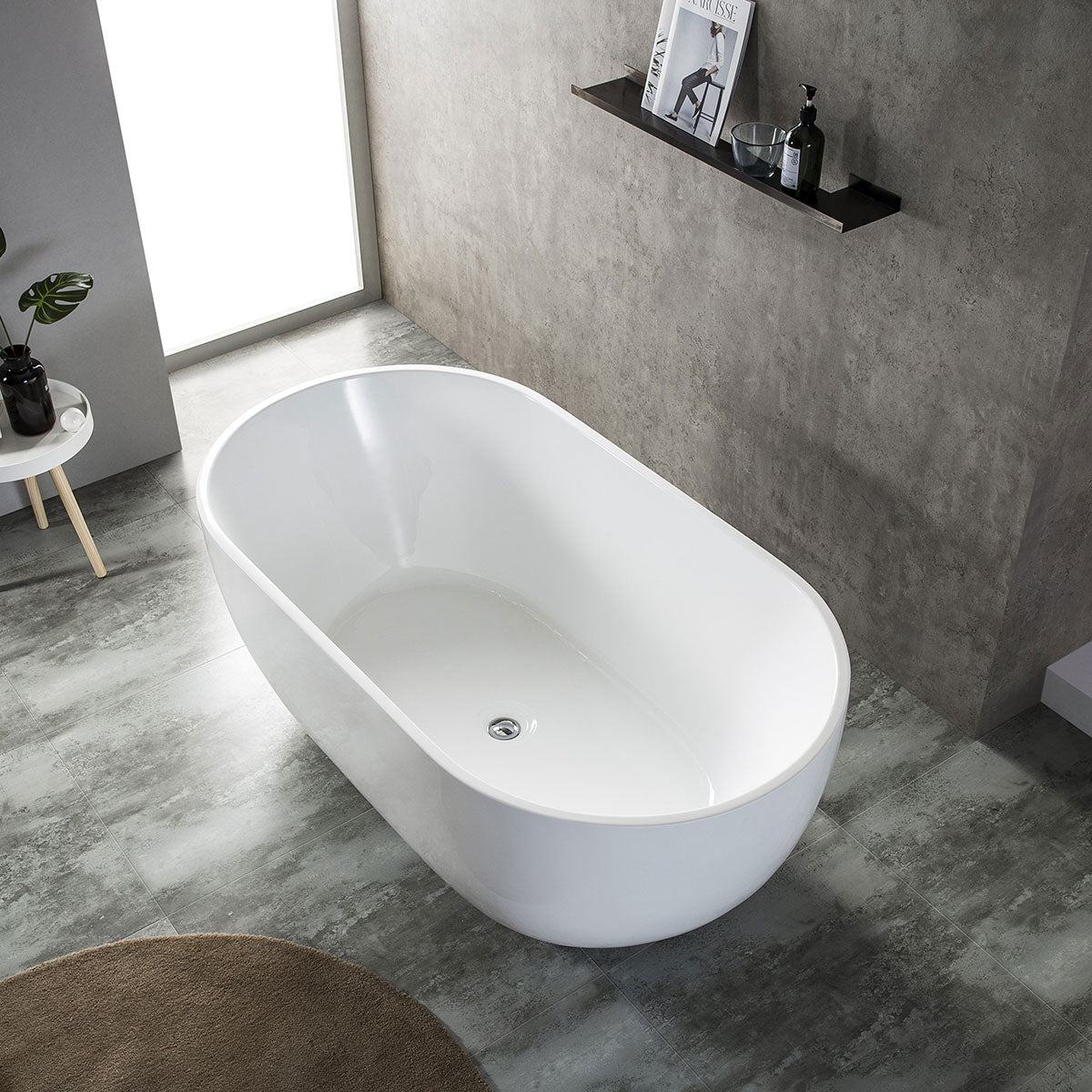 Granlusso Amalfi Freestanding Acrylic Bath
