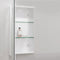 Granlusso Single Soft Close Door Mirror Storage Cabinet Wall Hung 450x750