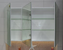 Granlusso 1200 Three Door Mirror Cabinet Gloss 1200 x 750mm