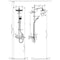 Hansgrohe Croma E 1jet Showerpipe 280 with Thermostatic Shower Valve & Shower Set