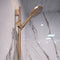 Hansgrohe Ecostat Exposed Thermostatic Shower Bar With Select Slide Rail Kit - Brushed Bronze