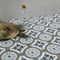 Havana White Round Matt Porcelain Tile 22 x 22cm
