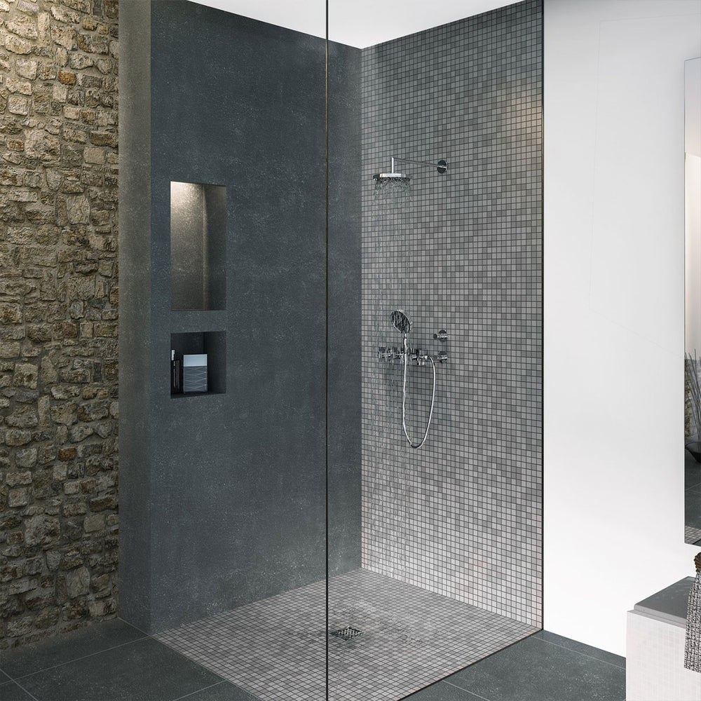 Jackoboard Aqua Flat Shower Tray Board Central Drain Position Deluxe Bathrooms