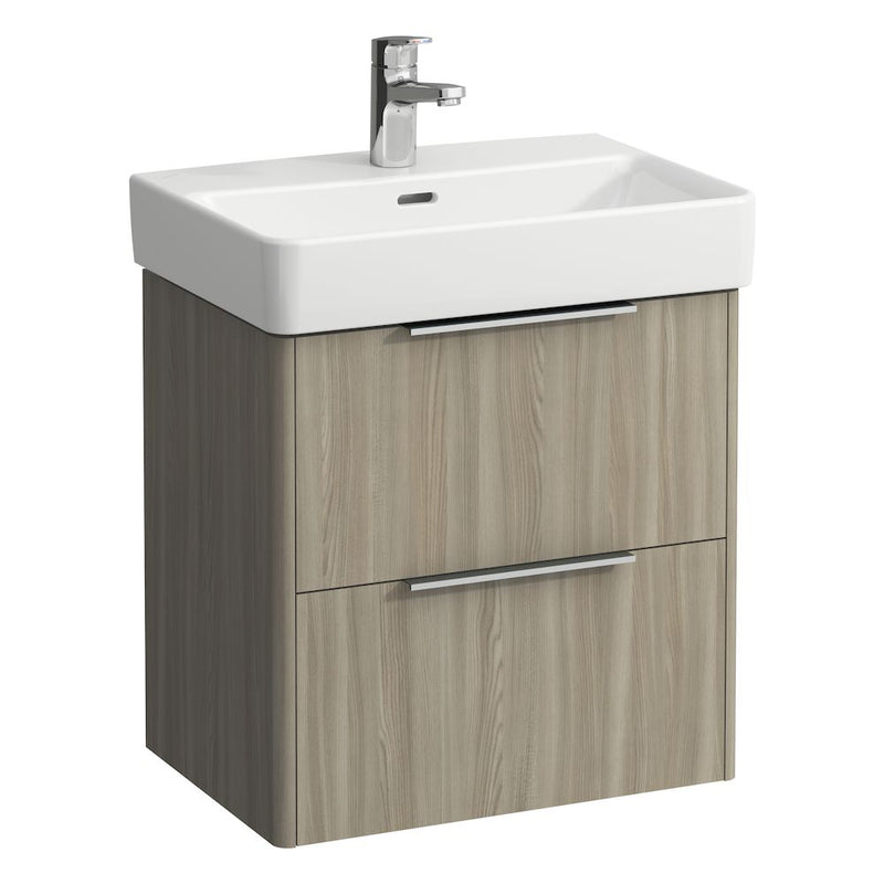 Laufen pro S Base Compact Wall Hung Two Drawer Vanity Unit With Washbasin