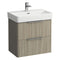 Laufen pro S Base Compact Wall Hung Two Drawer Vanity Unit With Washbasin