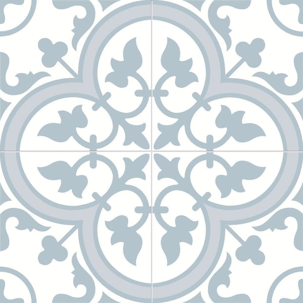 Ledbury Powder Blue Wall & Floor Porcelain Tile 45 x 45cm