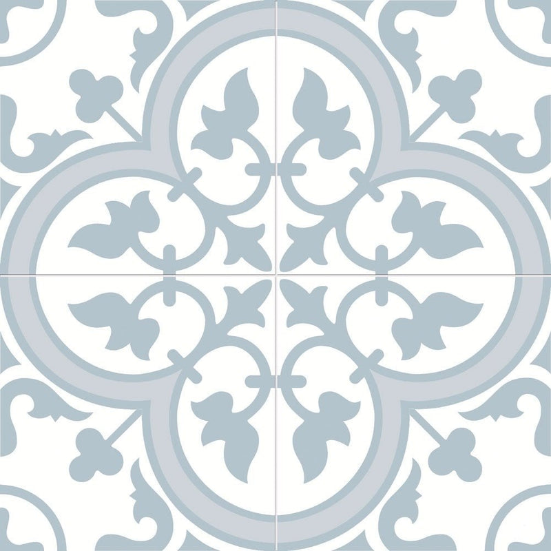Ledbury Powder Blue Wall & Floor Porcelain Tile 45 x 45cm