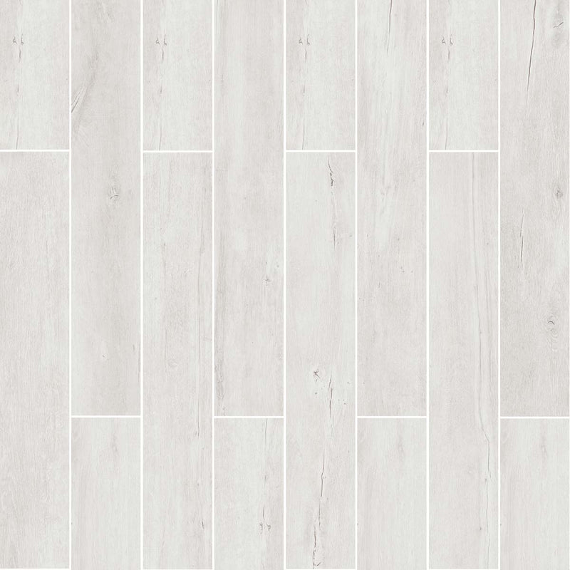 lenk white wood effect tile main 20x120cm pattern