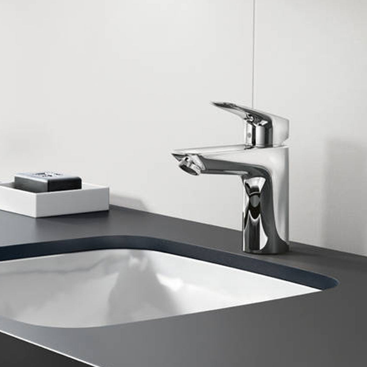 Hansgrohe Logis 100 Single Lever Basin Mixer With Click-Clack Waste