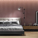 Look Copper Decor Tile 33x100cm Lifestyle