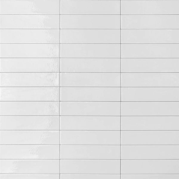 mojave white ceramic wall tile 6x25cm gloss collage deluxe bathrooms ireland