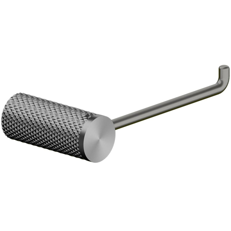 Rock Knurled Toilet Roll Holder
