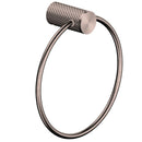 Rock Knurled Towel Ring