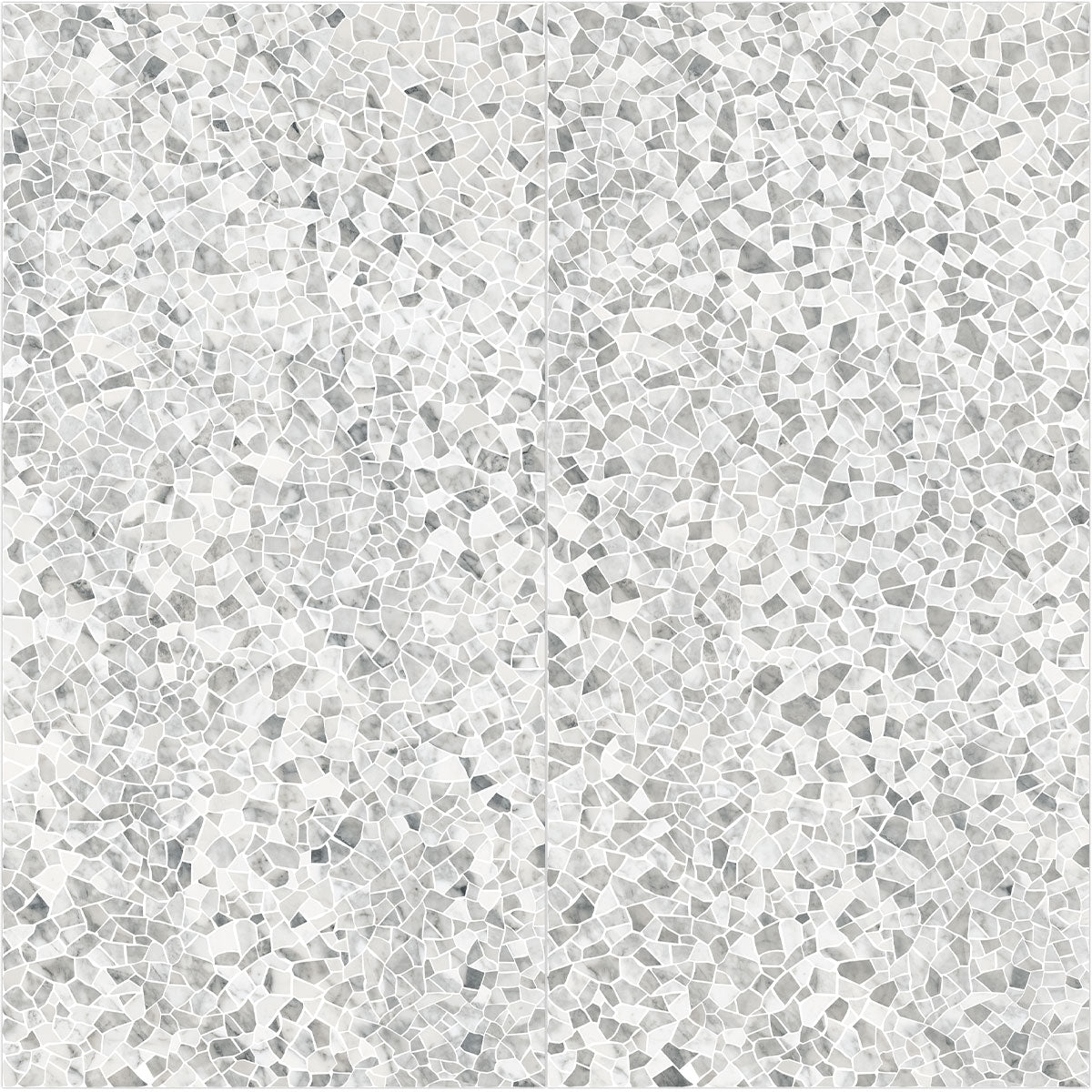 Deluxe Calacatta Cervaiole Terrazzo Effect Porcelain Tile Gloss 60x120cm