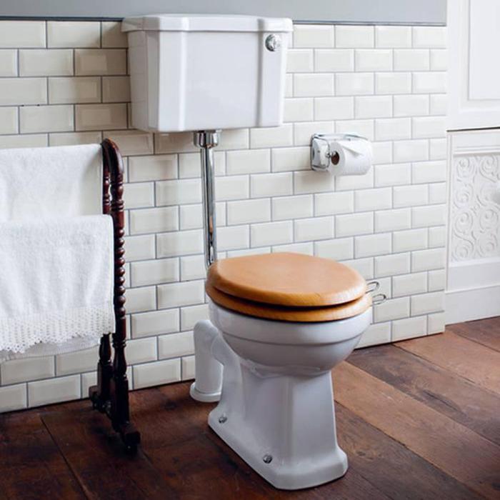 Burlington Regal Low Level Traditional Toilet Deluxe Bathrooms Ireland