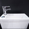 Jordan Rimless Short Projection Toilet With Cistern, Basin and Tap