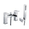 Granlusso Riviera Open Spout Bath Shower Mixer With Handset Kit Chrome
