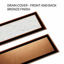 sharpdrain linear drain covers bronze