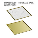 sharpdrain square drain covers brass