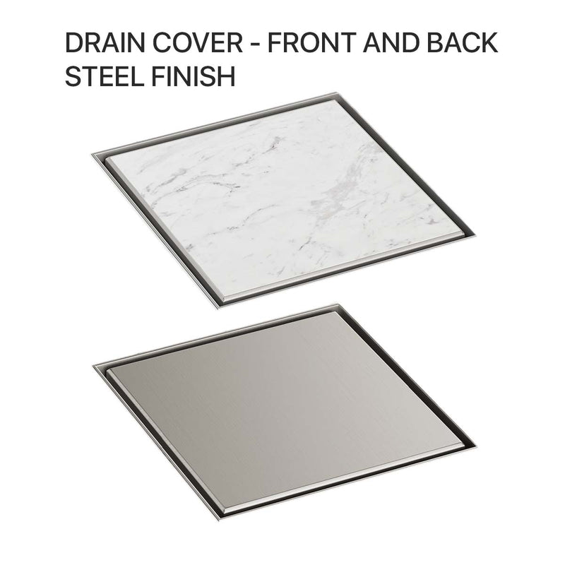 sharpdrain square drain covers steel