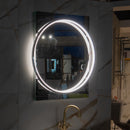 HiB Solas Chrome Frame LED Illuminated Fog-Free Mirror