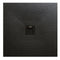 SolidSoft Flexible Soft Shower Tray Square black