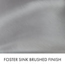 Foster Big Bowl 1.5 Bowl Kitchen Sink - 860x500mm - Brushed Stainless Steel