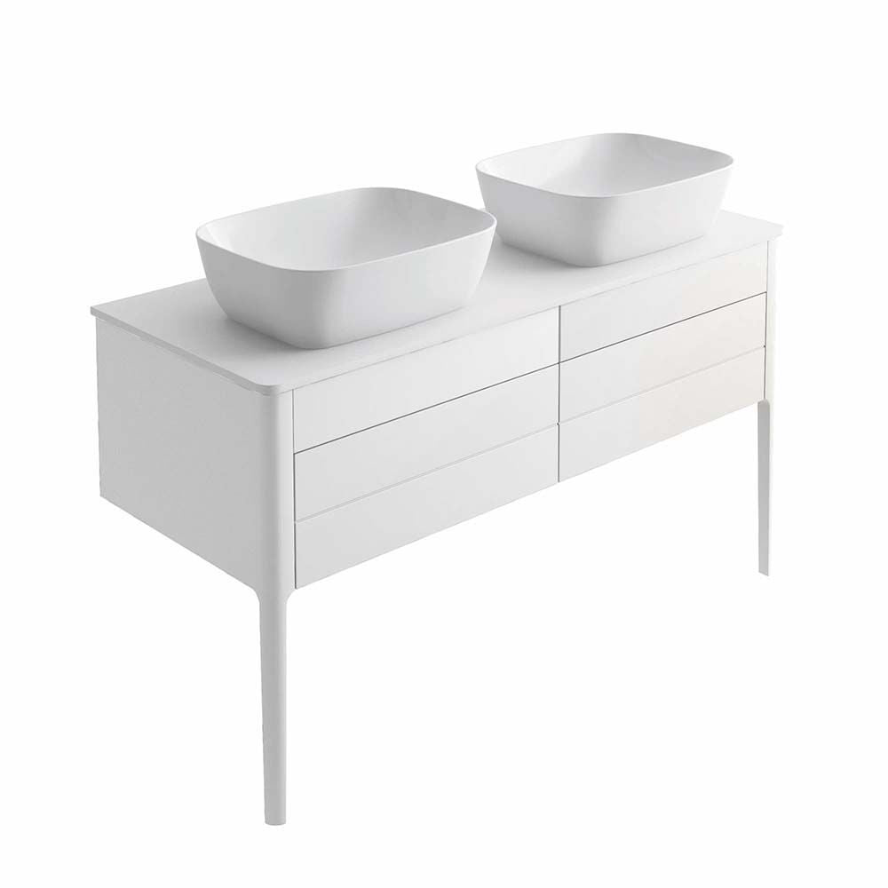 Doro 1200mm Wall Hung Vanity Unit With Worktop