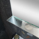 Surface LED Fog-Free Mirror With Illuminated Shelf