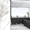 Torano Bianco Marble Effect Wall Tile Gloss 33x100cm