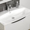 Utopia Lustre 1-Drawer Wall Hung Vanity Unit With Washbasin