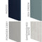 Utopia Lustre 1-Drawer Wall Hung Vanity Unit colour options